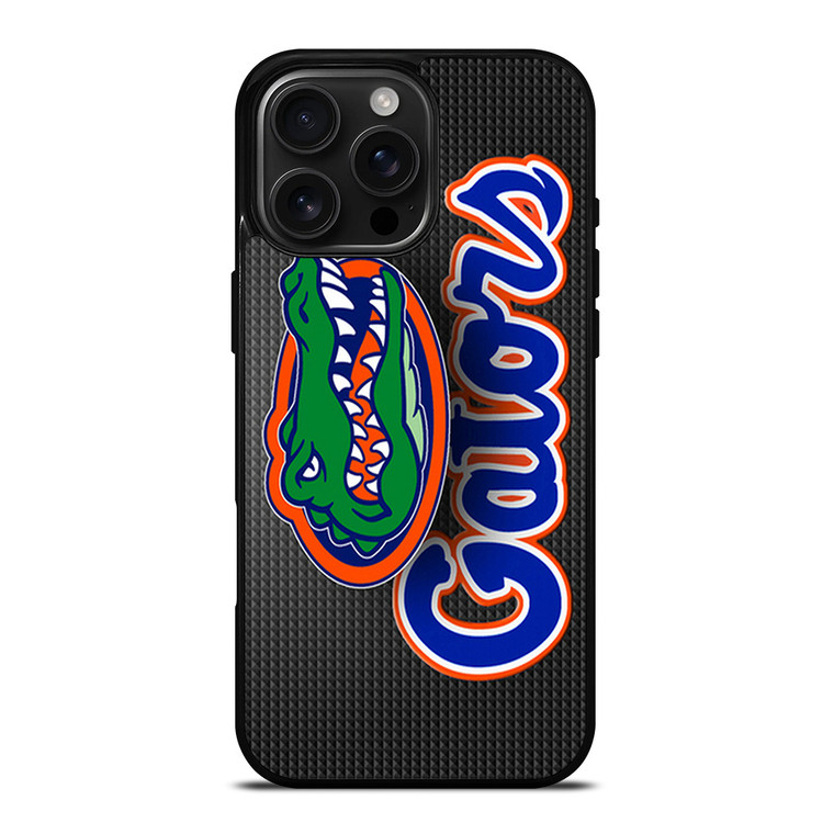 FLORIDA GATORS METAL LOGO iPhone 16 Pro Max Case Cover