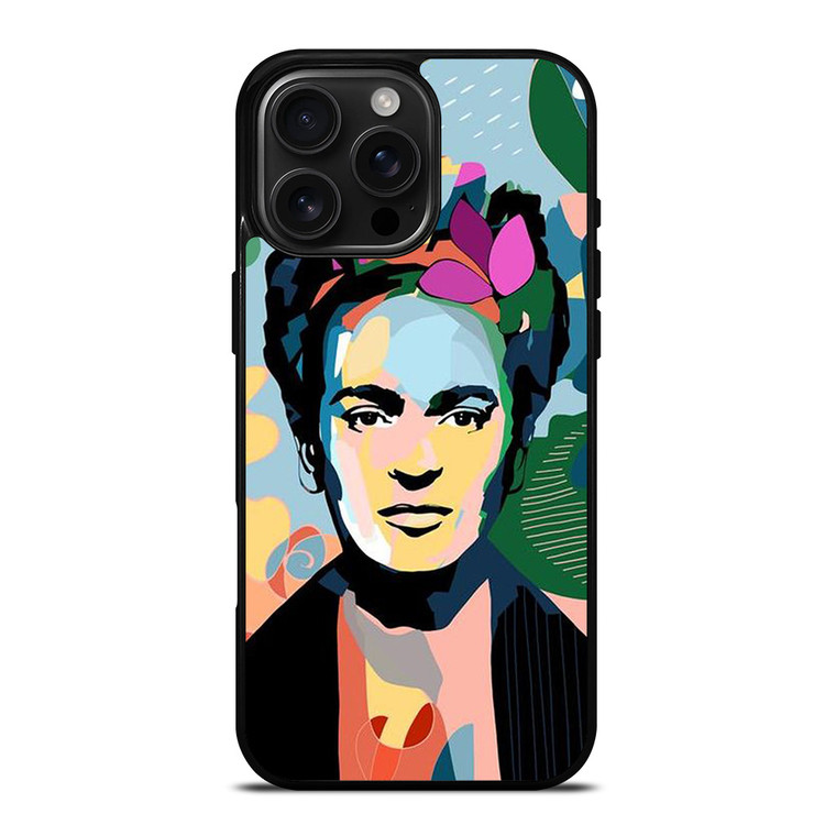 FRIDA KAHLO COLORFUL ART iPhone 16 Pro Max Case Cover