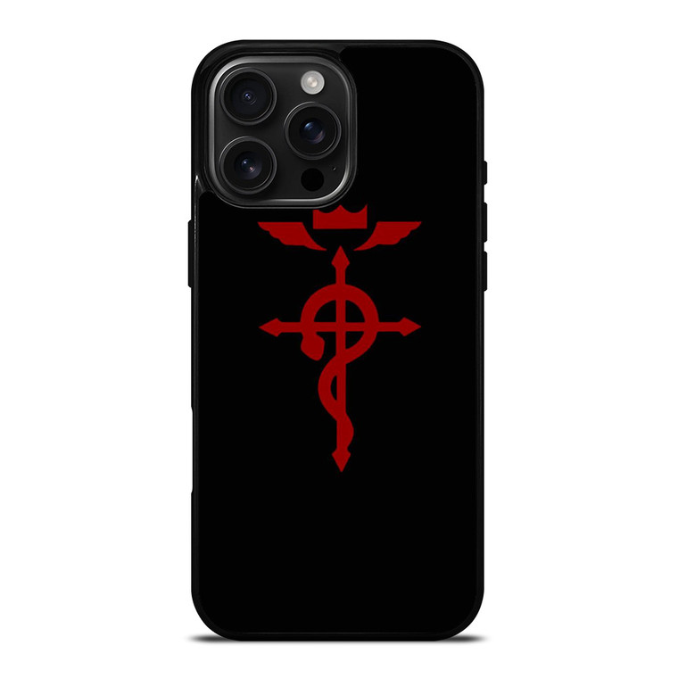 FULLMETAL ALCHEMIST ANIME LOGO iPhone 16 Pro Max Case Cover
