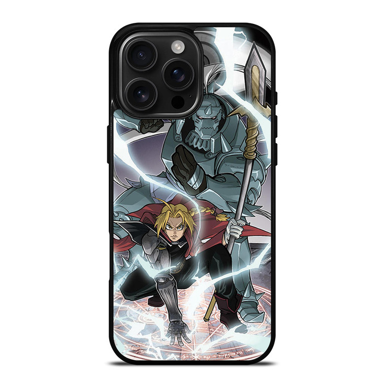 FULLMETAL ALCHEMIST EDWARD AND ALPHONSE ELRIC iPhone 16 Pro Max Case Cover