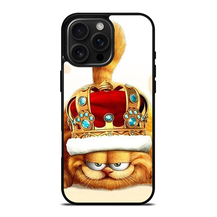 GARFIELD LAZY CAT KING iPhone 16 Pro Max Case Cover