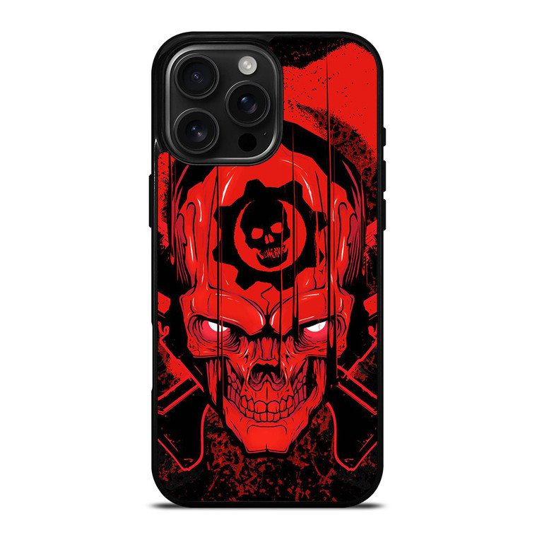GEARS OF WAR SKULL LOGO 2 iPhone 16 Pro Max Case Cover