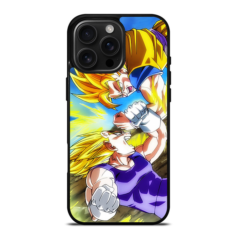 GOKU VS VEGETA DRAGON BALL Z iPhone 16 Pro Max Case Cover