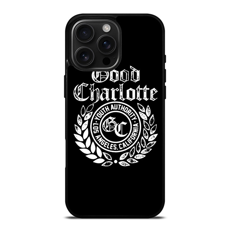 GOOD CHARLOTTE CARDIOLOGY LOGO iPhone 16 Pro Max Case Cover