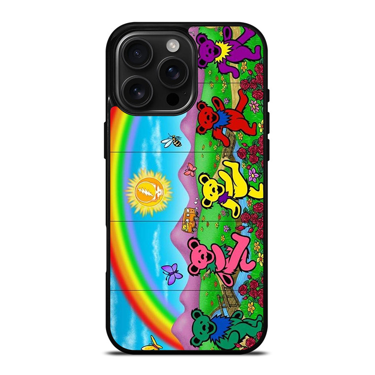 GRATEFUL DEAD DANCING BEARS iPhone 16 Pro Max Case Cover