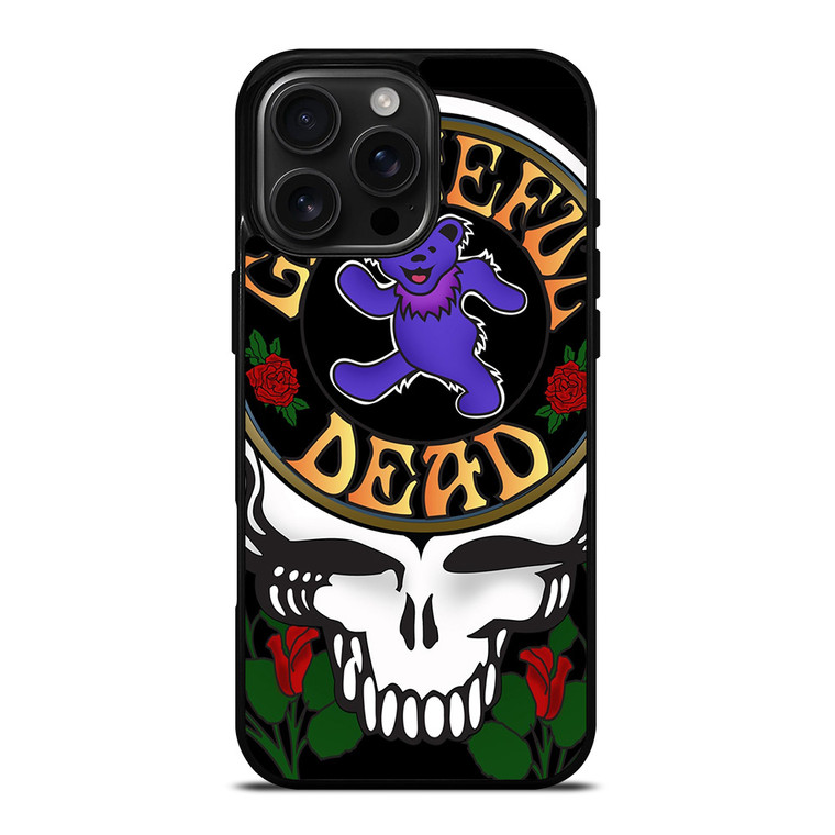 GRATEFUL DEAD FLORAL iPhone 16 Pro Max Case Cover