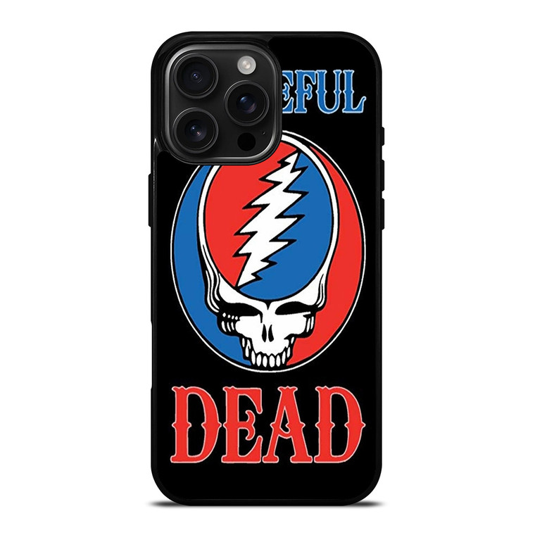 GRATEFUL DEAD LOGO BADGE iPhone 16 Pro Max Case Cover GRATEFUL DEAD LOGO BADGE iPhone 16 Pro Max Case Cover
