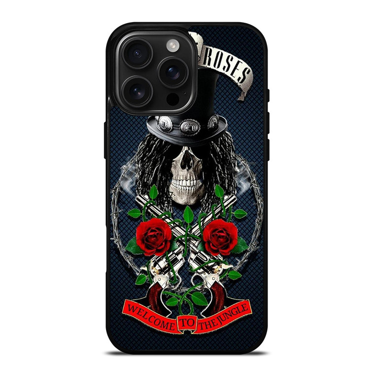 GUNS N ROSES GROUP ROCK BAND iPhone 16 Pro Max Case Cover