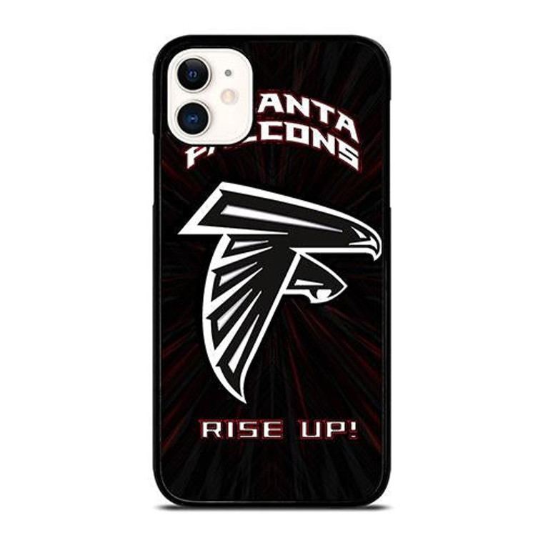 ATLANTA FALCONS RISE UP LOGO iPhone 11 Case Cover