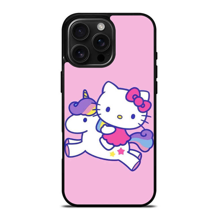 HELLO KITTY UNICORN iPhone 16 Pro Max Case Cover