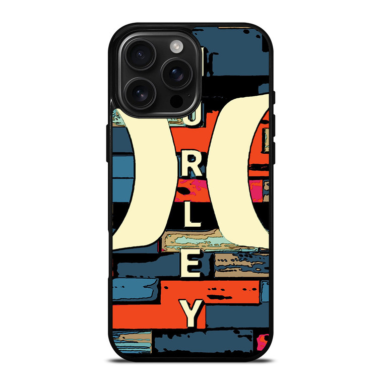 HURLEY ART LOGO iPhone 16 Pro Max Case Cover