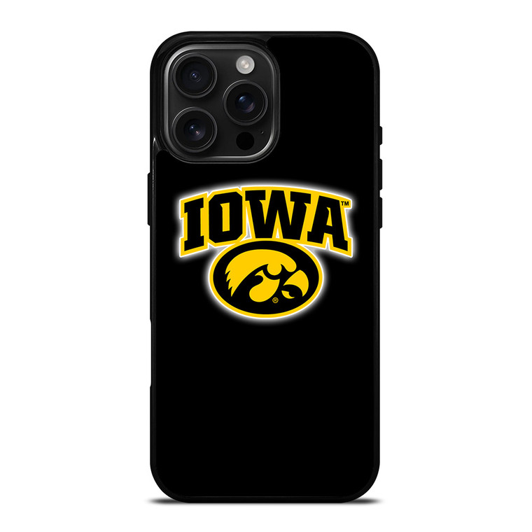 IOWA HAWKEYES ICON 2 iPhone 16 Pro Max Case Cover