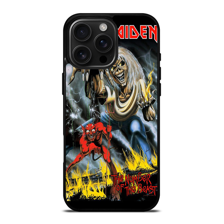 IRON MAIDEN THE NUMBER OF THE BEAST iPhone 16 Pro Max Case Cover