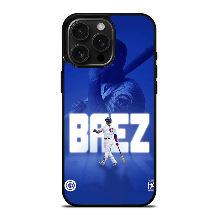 JAVIER BAEZ CHICAGO CUBS BASEBALL iPhone 16 Pro Max Case Cover