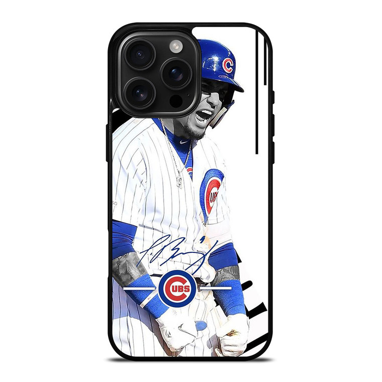 JAVIER BAEZ CHICAGO CUBS iPhone 16 Pro Max Case Cover
