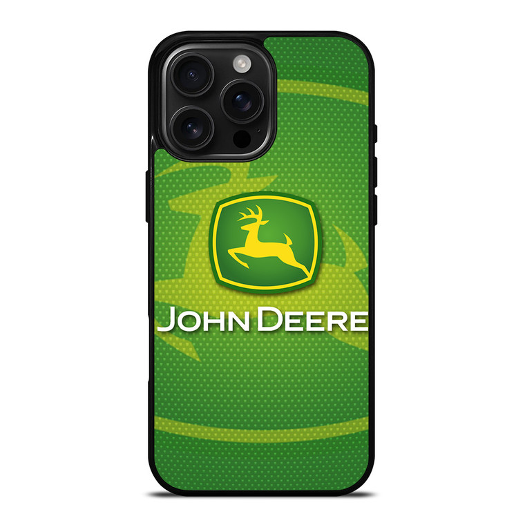 JOHN DEERE GREEN SYMBOL iPhone 16 Pro Max Case Cover JOHN DEERE GREEN SYMBOL iPhone 16 Pro Max Case Cover