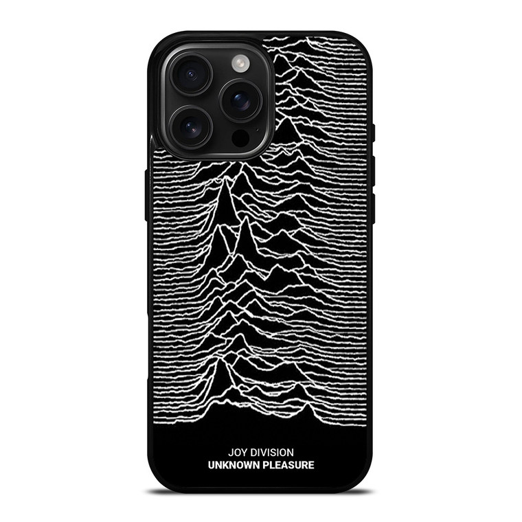 JOY DIVISION UNKNOWN PLEASURE PATTERN iPhone 16 Pro Max Case Cover