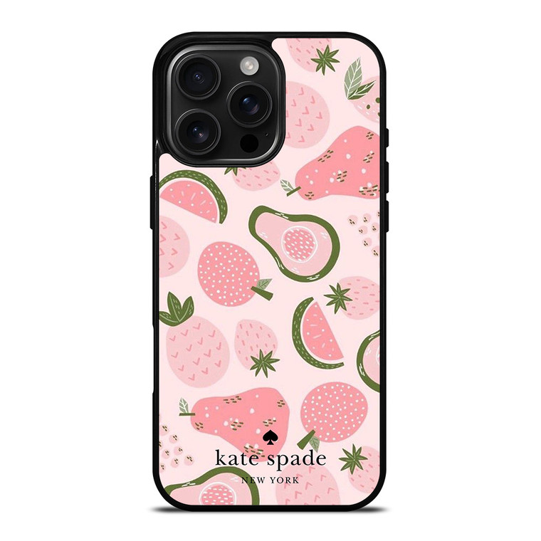KATE SPADE NEW YORK LOGO FRUITS iPhone 16 Pro Max Case Cover