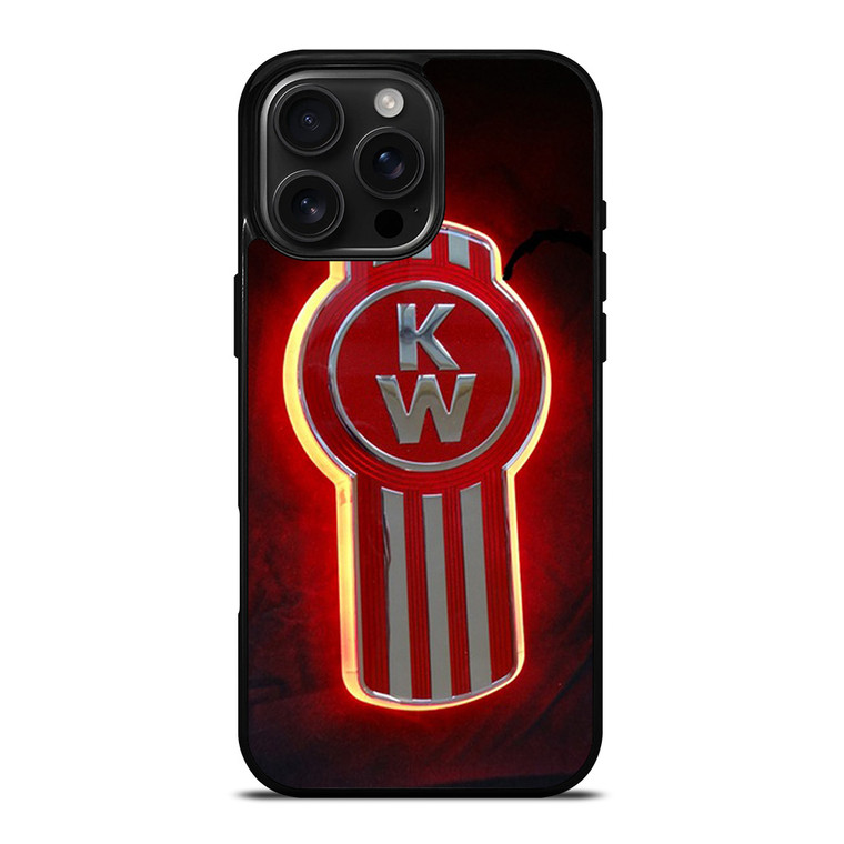 KENWORTH TRUCK GLOW LOGO iPhone 16 Pro Max Case Cover