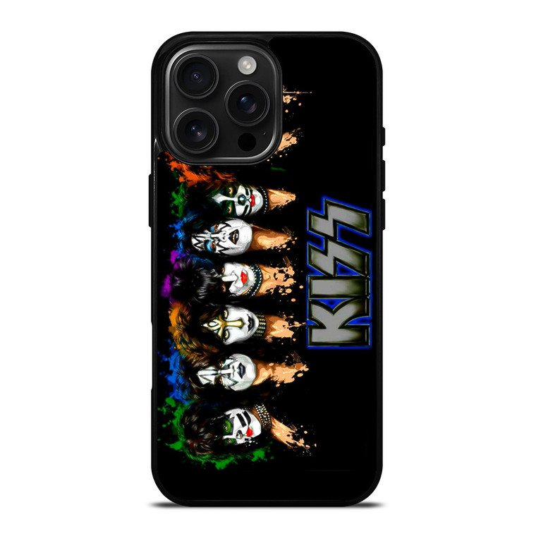 KISS BAND ART iPhone 16 Pro Max Case Cover