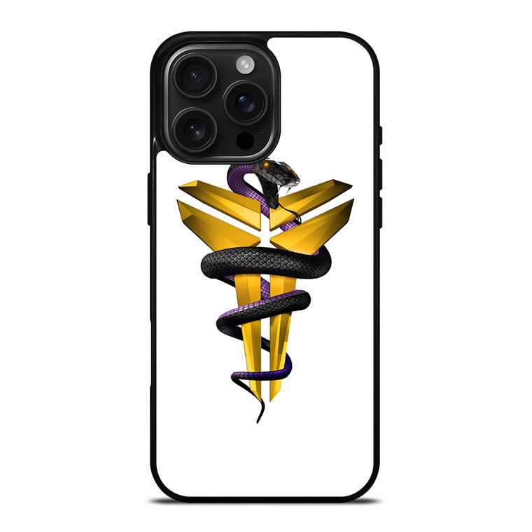 KOBE BRYANT BLACK MAMBA ICON iPhone 16 Pro Max Case Cover