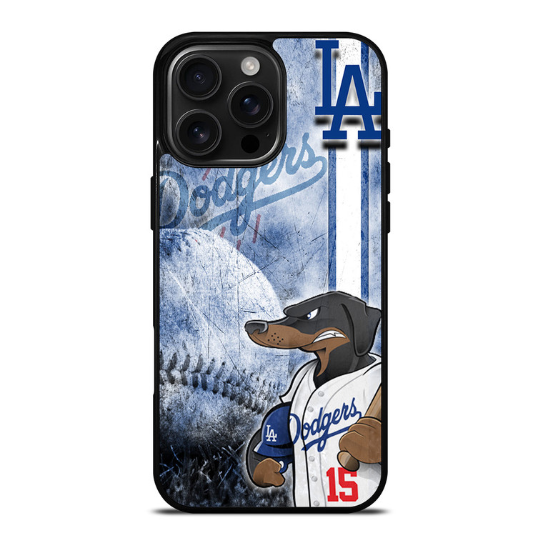 LA DODGERS DOG LOGO iPhone 16 Pro Max Case Cover LA DODGERS DOG LOGO iPhone 16 Pro Max Case Cover