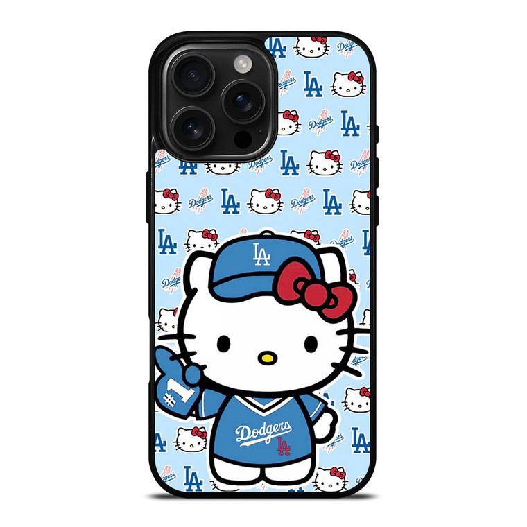 LA DODGERS HELLO KITTY iPhone 16 Pro Max Case Cover