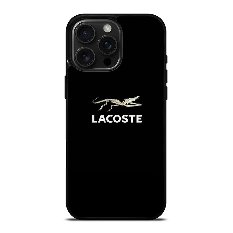 LACOSTE LOGO SKULL iPhone 16 Pro Max Case Cover