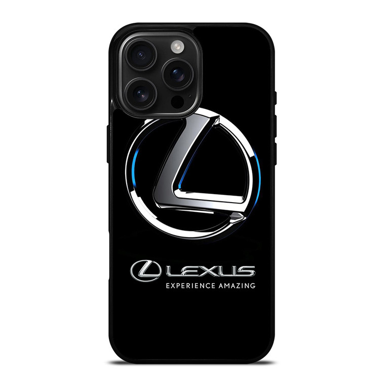 LEXUS LOGO BLACK iPhone 16 Pro Max Case Cover