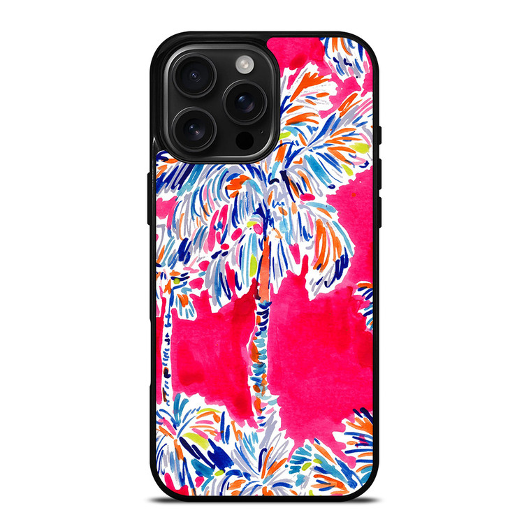 LILLY PULITZER RED VINTAGE iPhone 16 Pro Max Case Cover