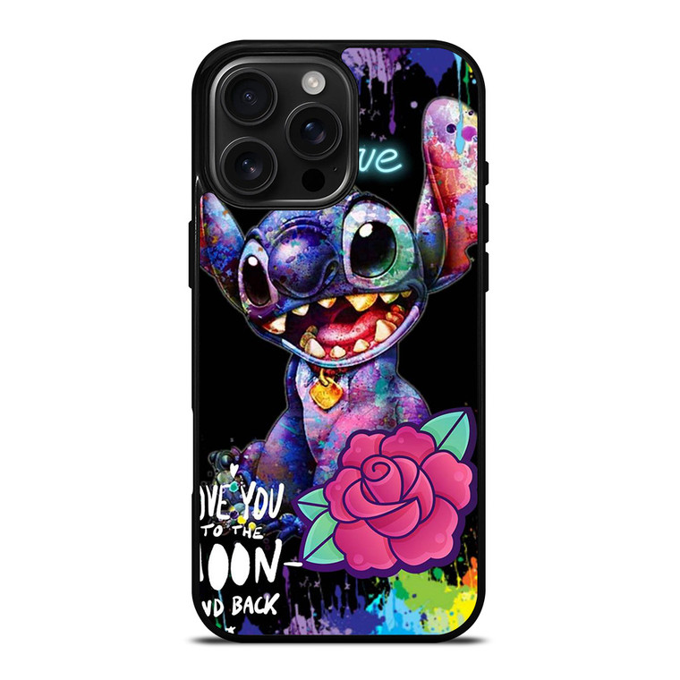 LILO AND STITCH ART iPhone 16 Pro Max Case Cover