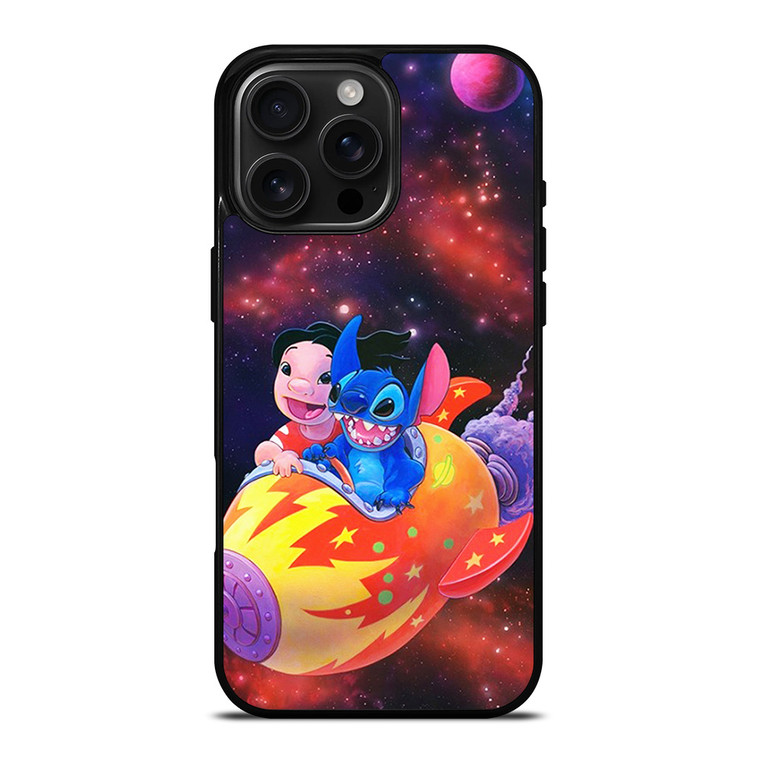 LILO AND STITCH IN ROCKET iPhone 16 Pro Max Case Cover