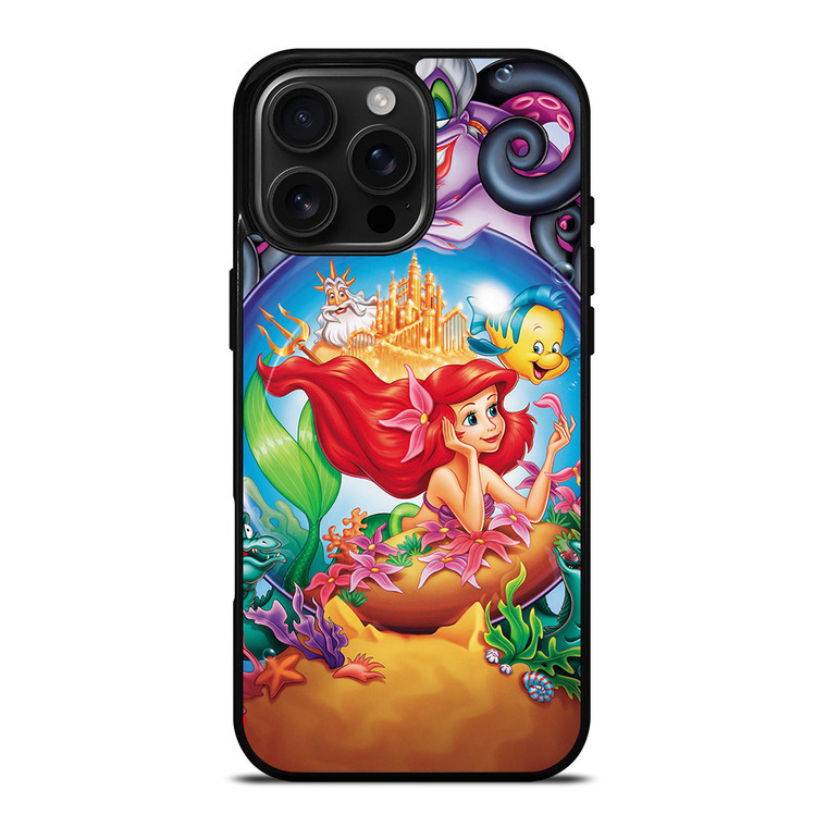 LITTLE MERMAID ARIEL AND URSULA DISNEY iPhone 16 Pro Max Case Cover