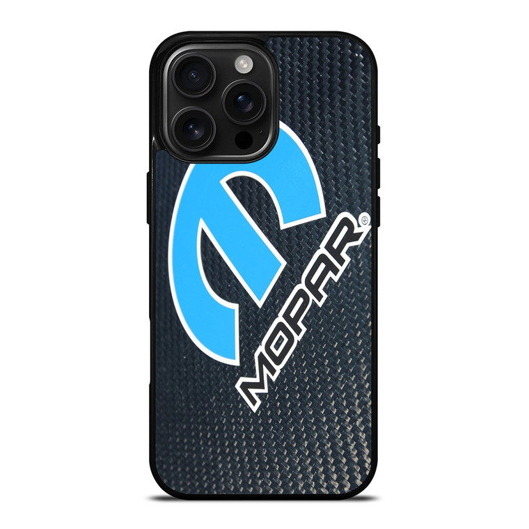 LOGO MOPAR CARBON iPhone 16 Pro Max Case Cover