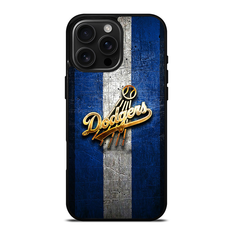 LOS ANGELES DODGERS GOLD LOGO iPhone 16 Pro Max Case Cover