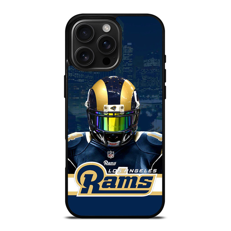 LOS ANGELES RAMS NFL iPhone 16 Pro Max Case Cover