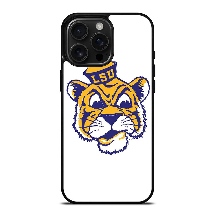 LSU TIGERS RETRO VINTAGE LOUISIANA STATE UNIVERSITY iPhone 16 Pro Max Case Cover