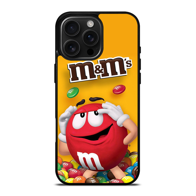 M&M'S CHOCOLATE MASCOT iPhone 16 Pro Max Case Cover