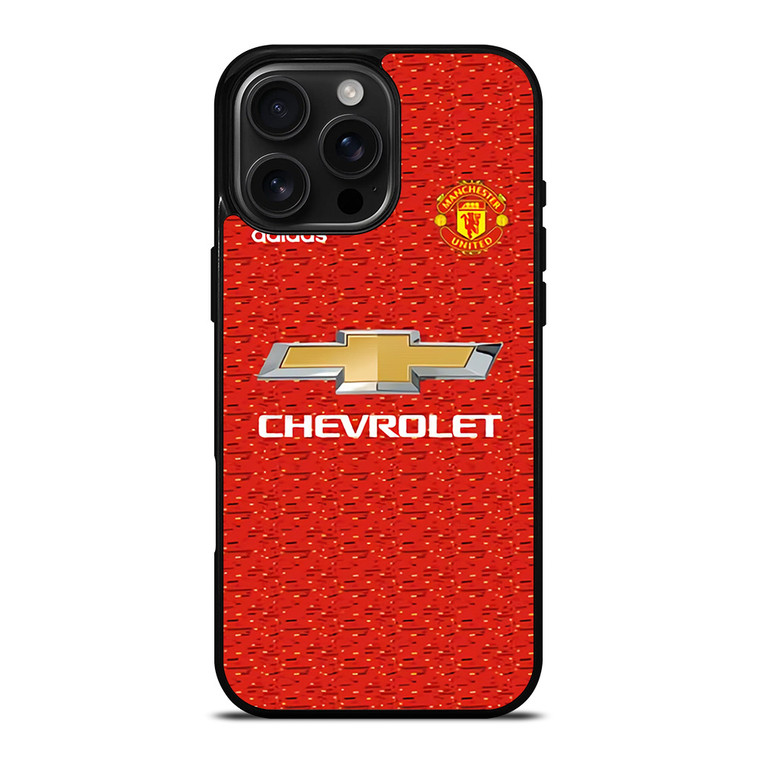 MANCHESTER UNITED 2020 HOME JERSEY iPhone 16 Pro Max Case Cover