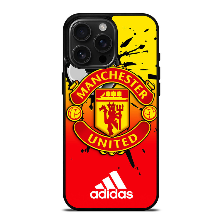 MANCHESTER UNITED FC LOGO iPhone 16 Pro Max Case Cover