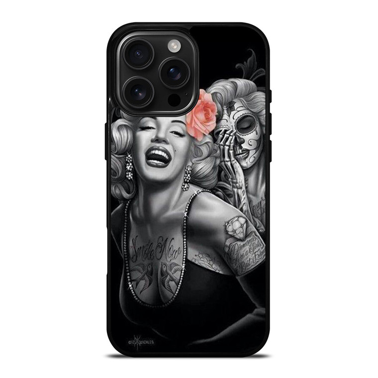 MARILYN MONROE TATTOO iPhone 16 Pro Max Case Cover