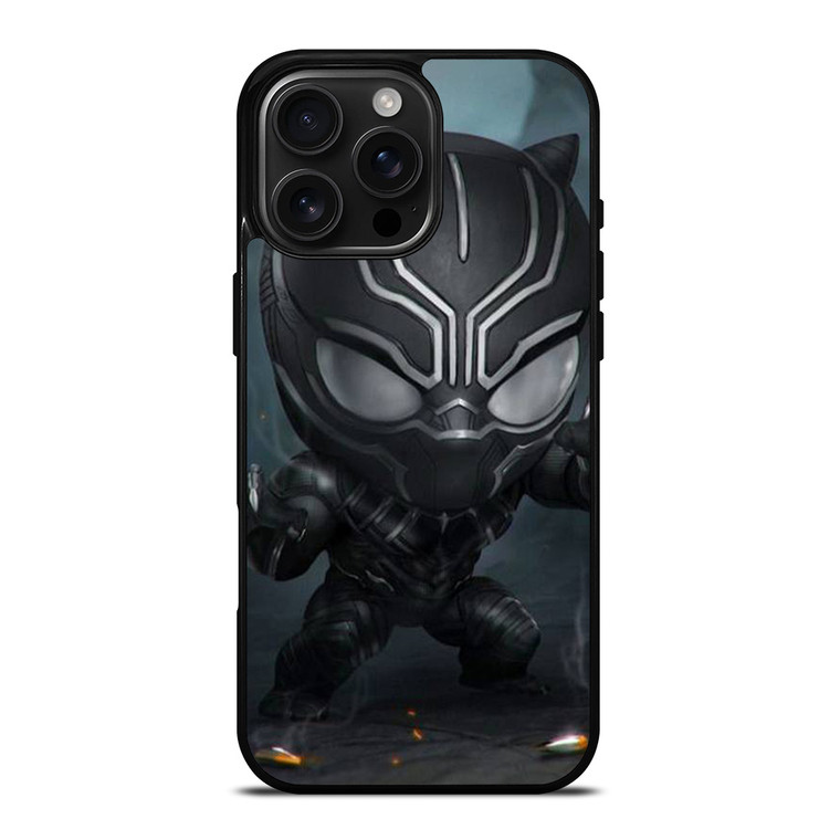 MARVEL BLACK PANTHER KAWAII iPhone 16 Pro Max Case Cover