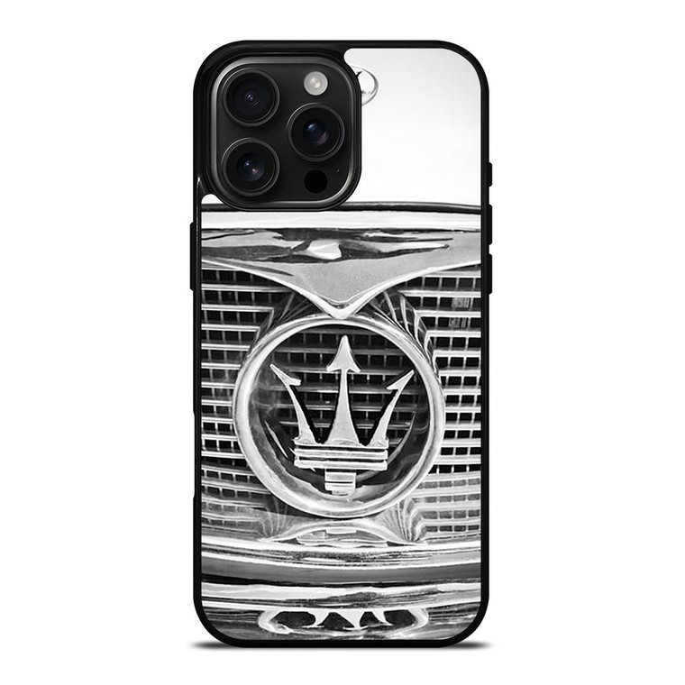 MASERATI BUMPER LOGO iPhone 16 Pro Max Case Cover