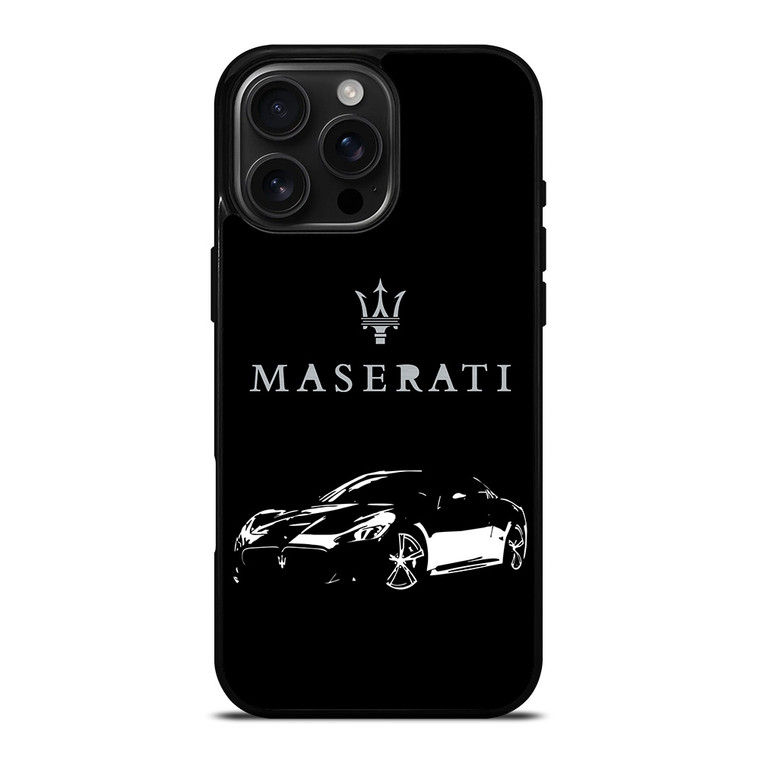 MASERATI LOGO ART iPhone 16 Pro Max Case Cover