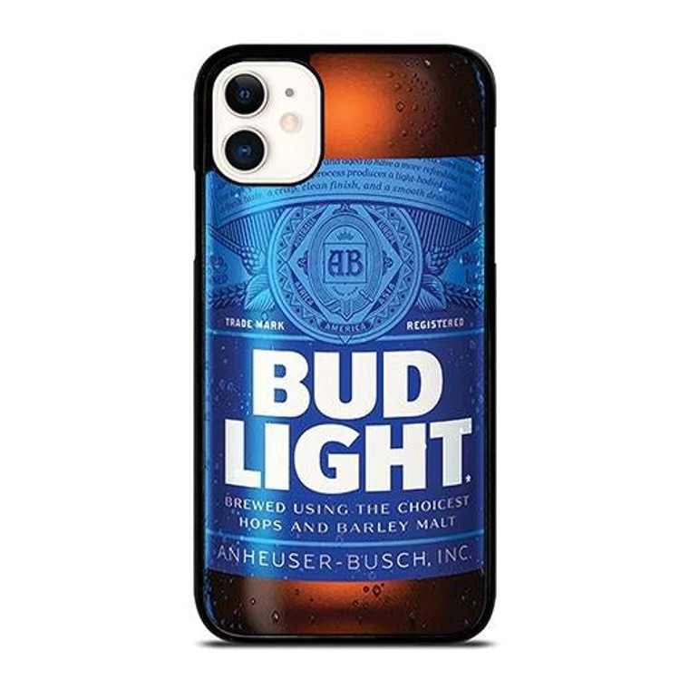BUD LIGHT BEER BOTTLE iPhone 11 Case Cover