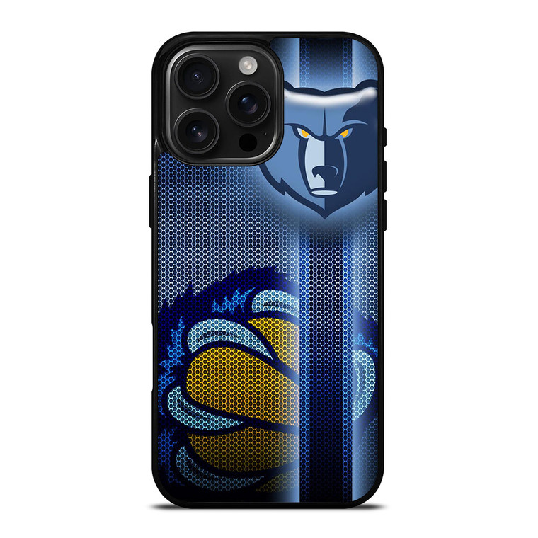 MEMPHIS GRIZZLIES NBA TEAM iPhone 16 Pro Max Case Cover