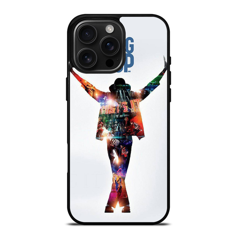 MICHAEL JACKSON KING OF POP iPhone 16 Pro Max Case Cover