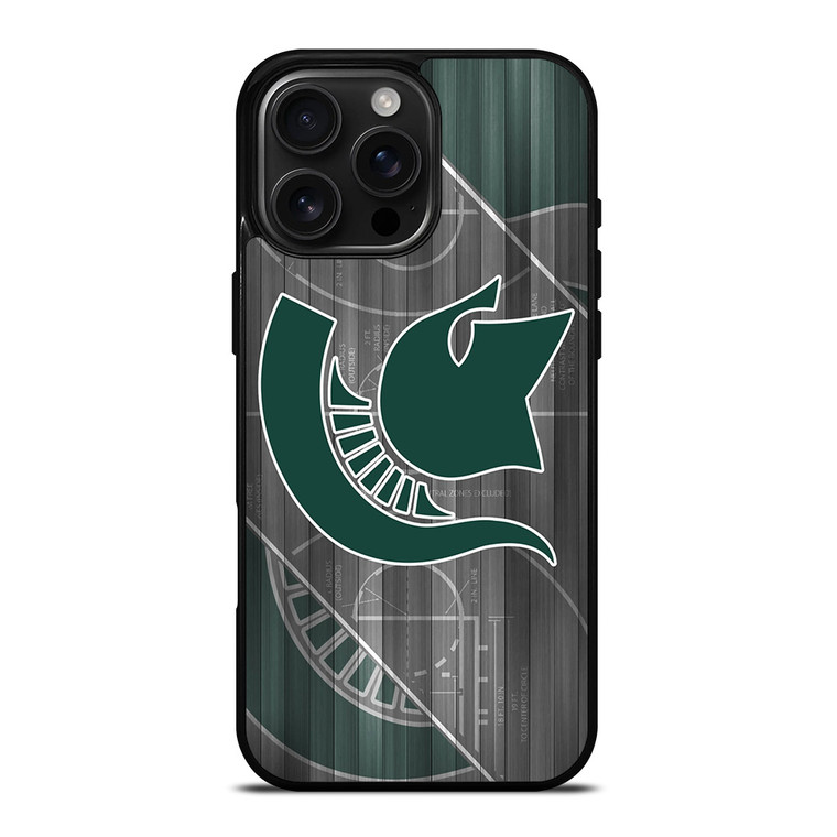 MICHIGAN STATE SPARTANS LOGO iPhone 16 Pro Max Case Cover