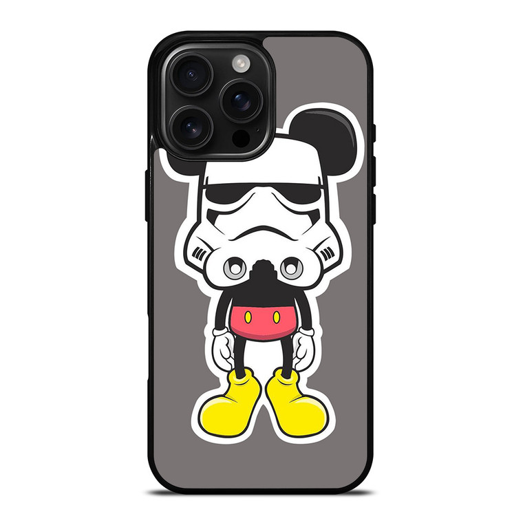 MICKEY MOUSE STORMTROOPER STAR WARS iPhone 16 Pro Max Case Cover