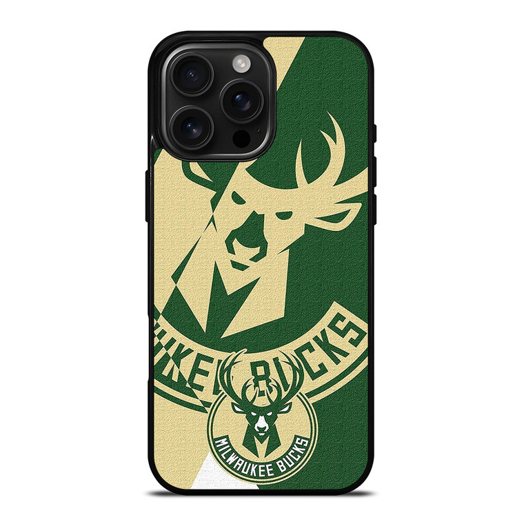 MILWAUKEE BUCKS LOGO BASEBALL TEAM ICON iPhone 16 Pro Max Case Cover